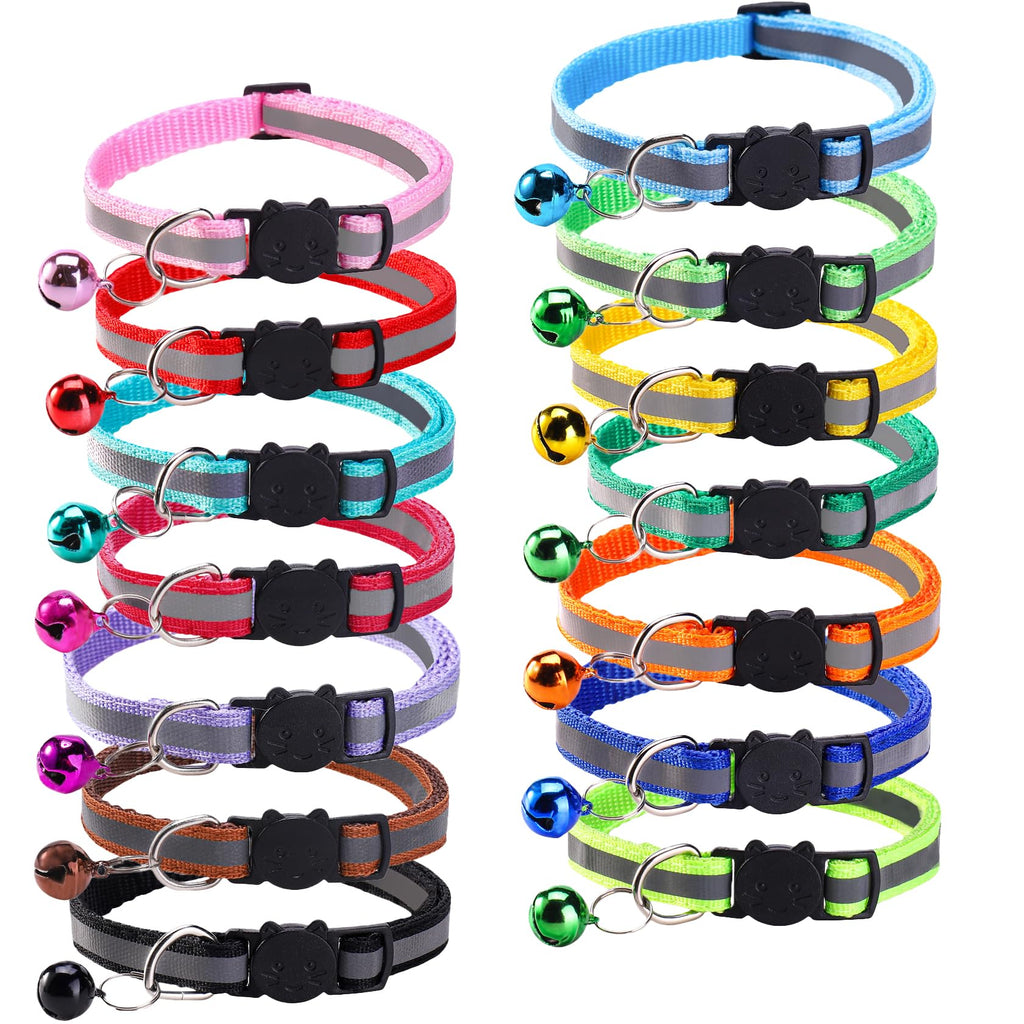 14 Pack Breakaway Cat Collar with Bell Q863441