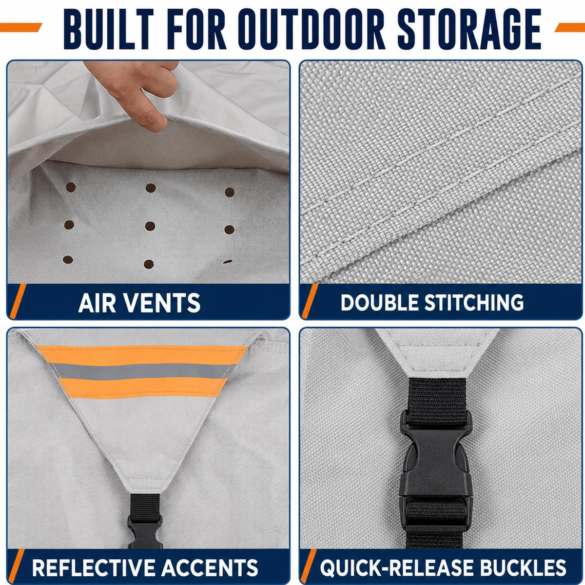 420D Oxford Pop Up Camper Cover F505291