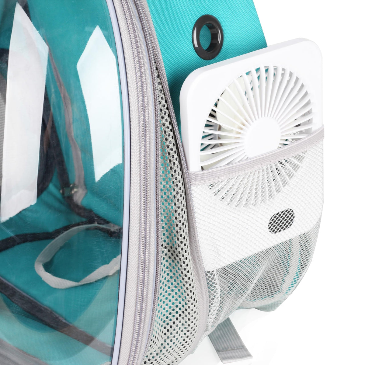 Expandable Cat Backpack with Mini Fan W912