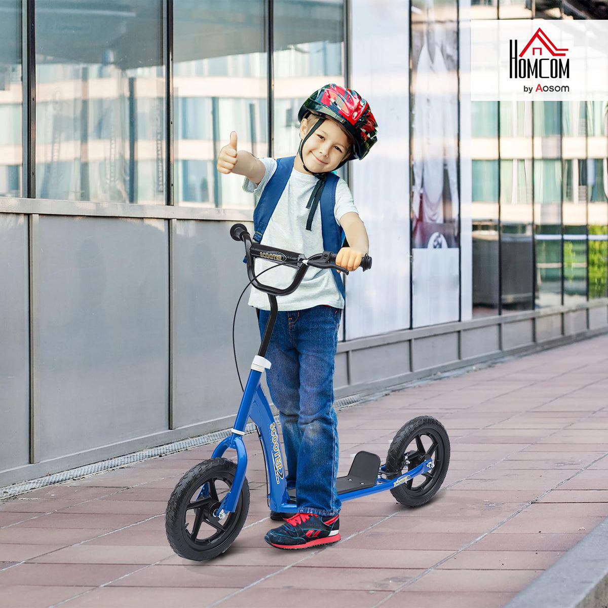 Kick Scooter for Kids 5-12 Years Old 12" EVA Tyres C3615