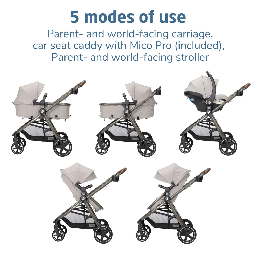 Tan 5-in-1 Modular Travel System Y62768