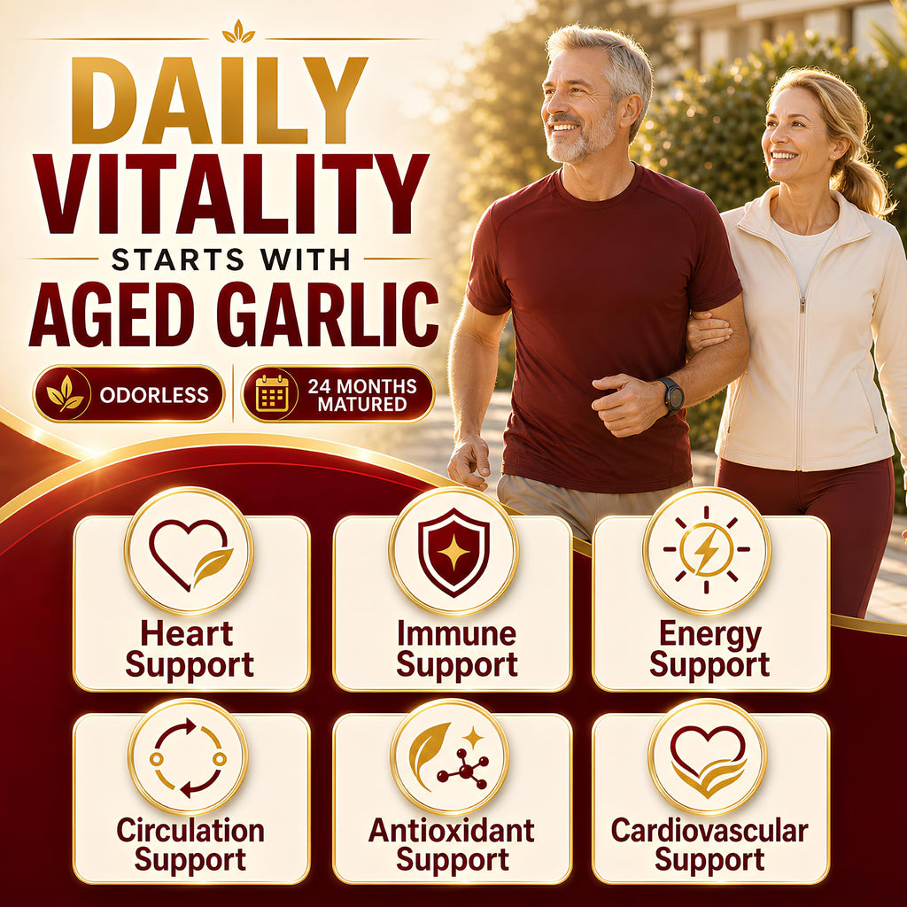 Aged Odorless Garlic Extract Softgels 300 Count O8140