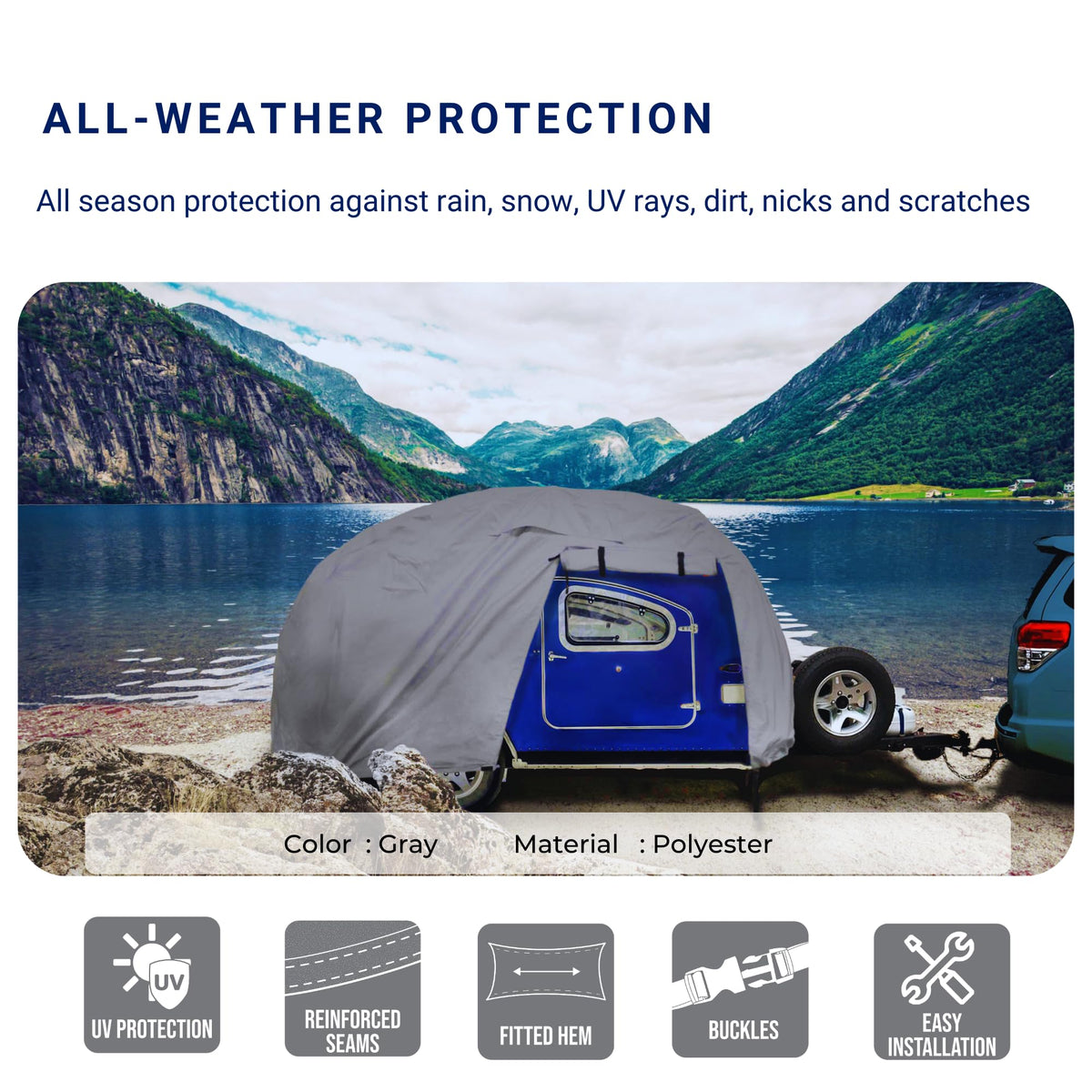 Teardrop Trailer Camper Covers K199491