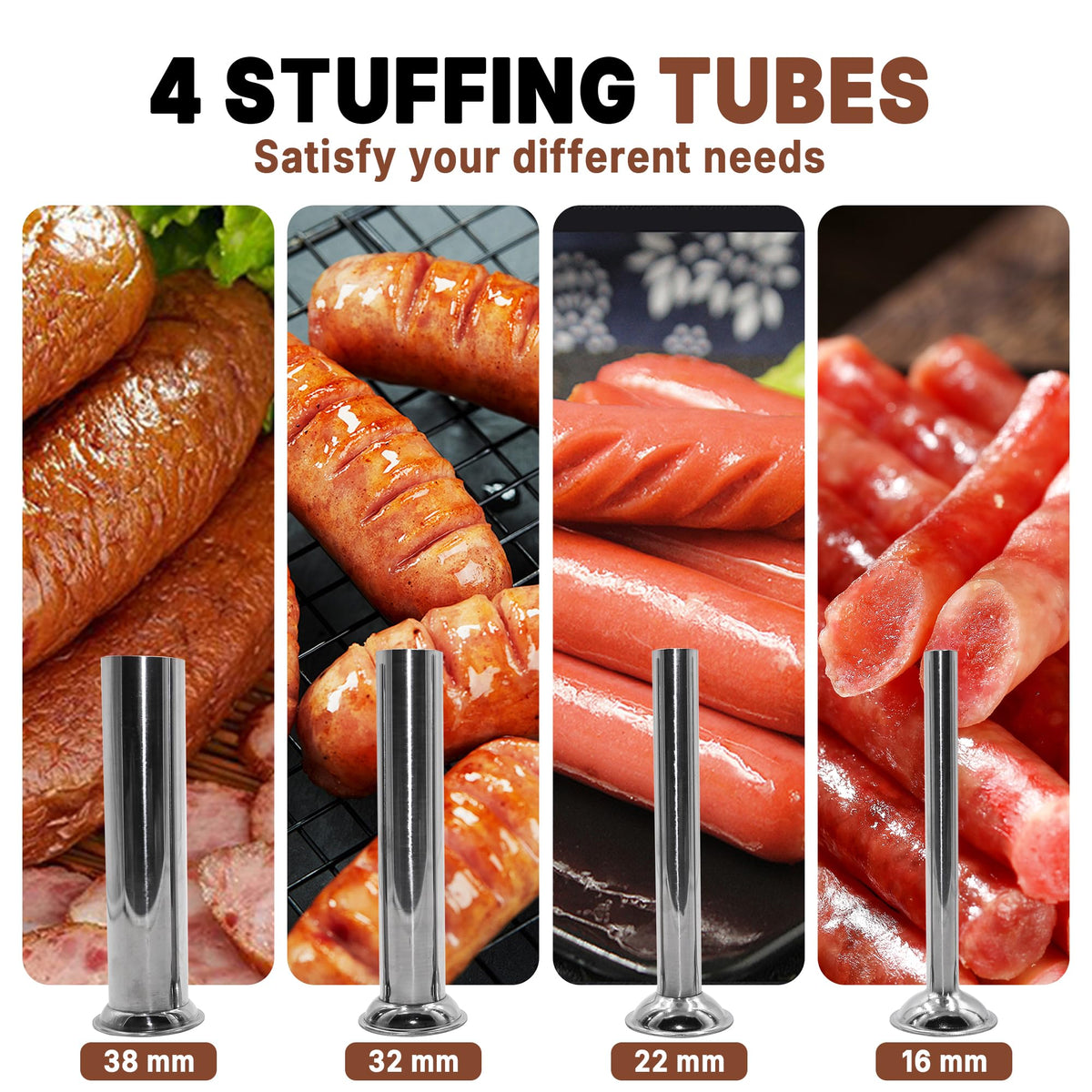 11 Lb Stainless Steel Vertical Sausage Stuffer V752592