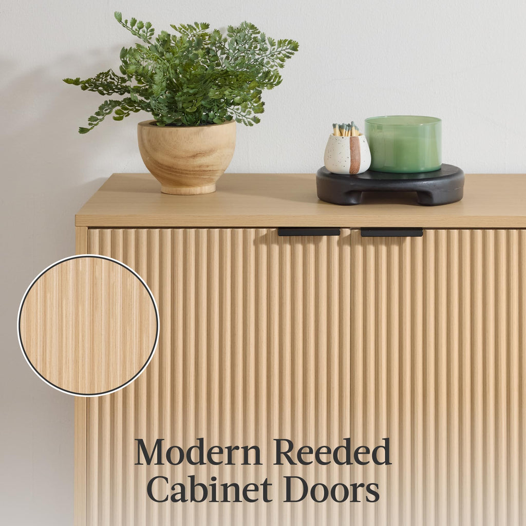 2-Door Storage Cabinet with Adjustable Shelves I4157