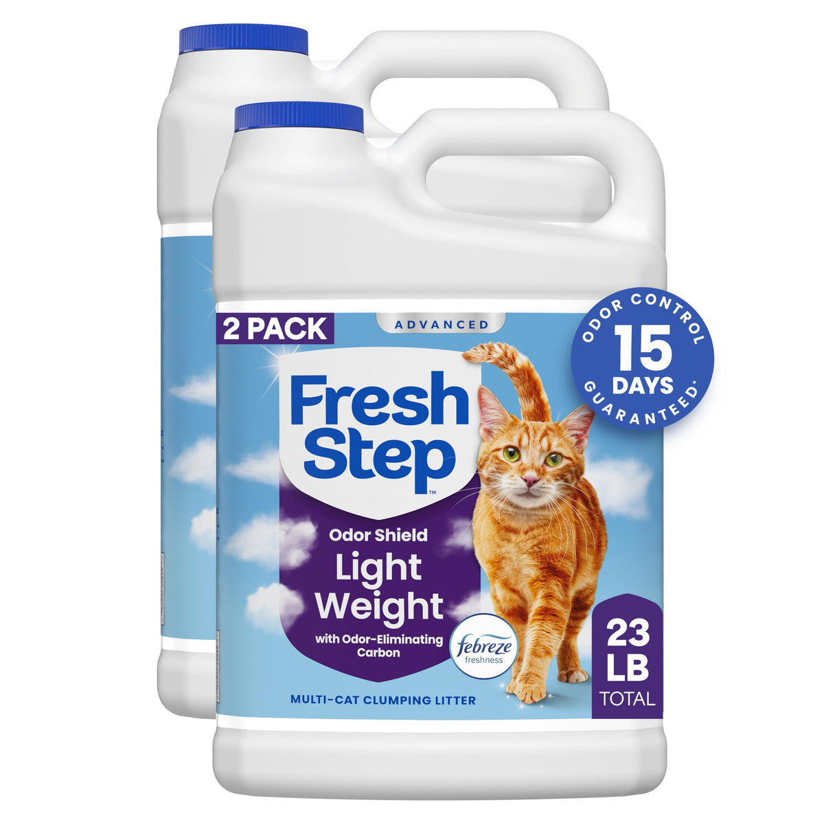 Light Weight Clumping Litter 11.5 lb. 2Pk C206