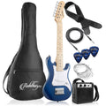 30-inch Kids Electric Guitar Beginner Kit with Amplifier, Blue P4384