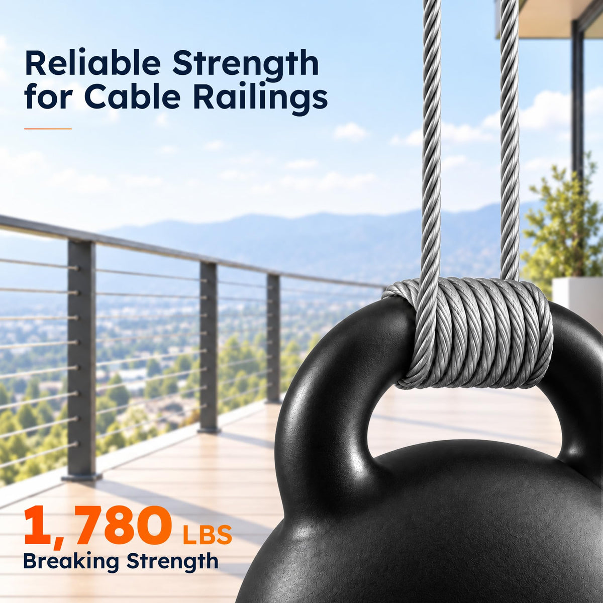 1/8" T316 Stainless Steel Cable F29491