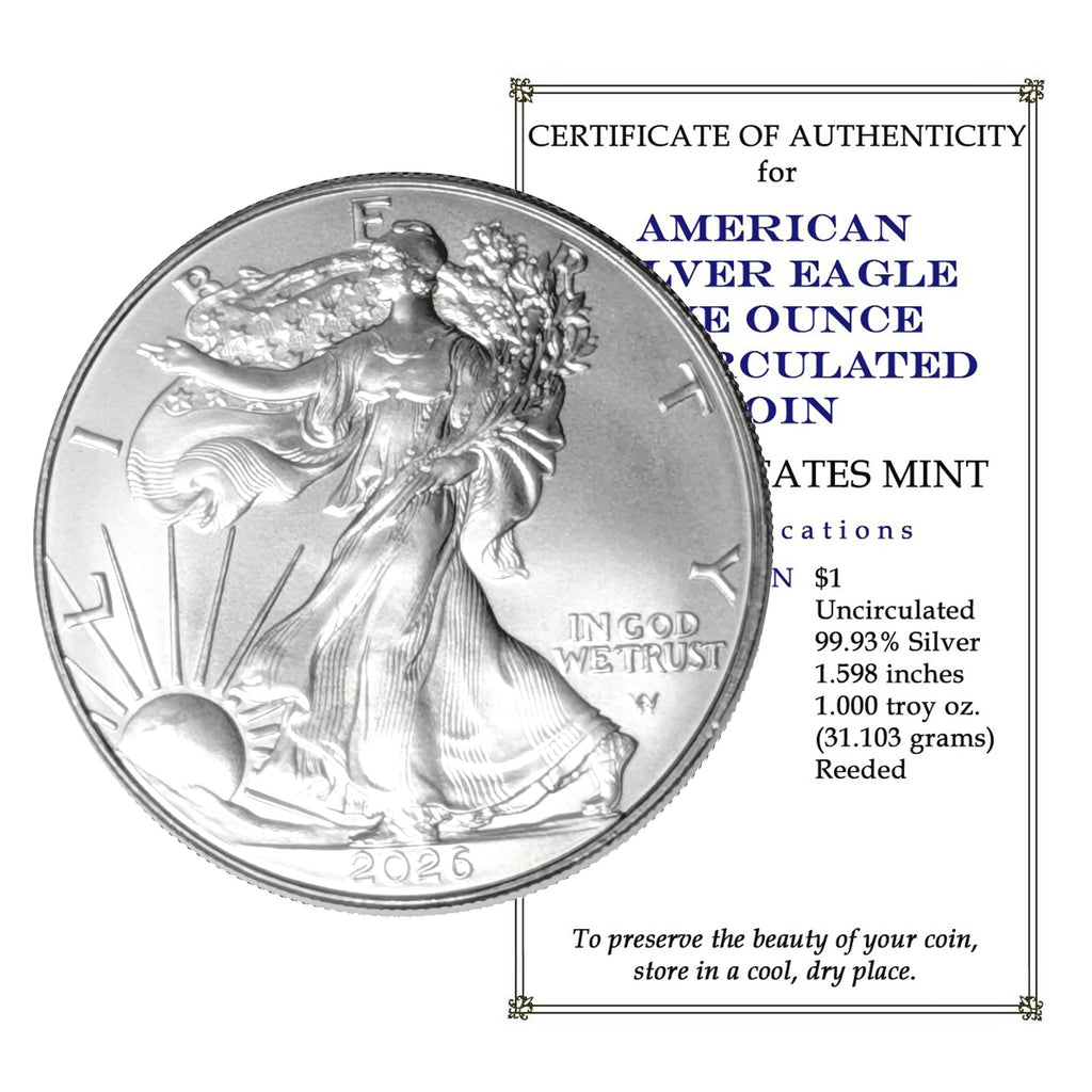 1 oz Brilliant Uncirculated Silver Eagle P769850