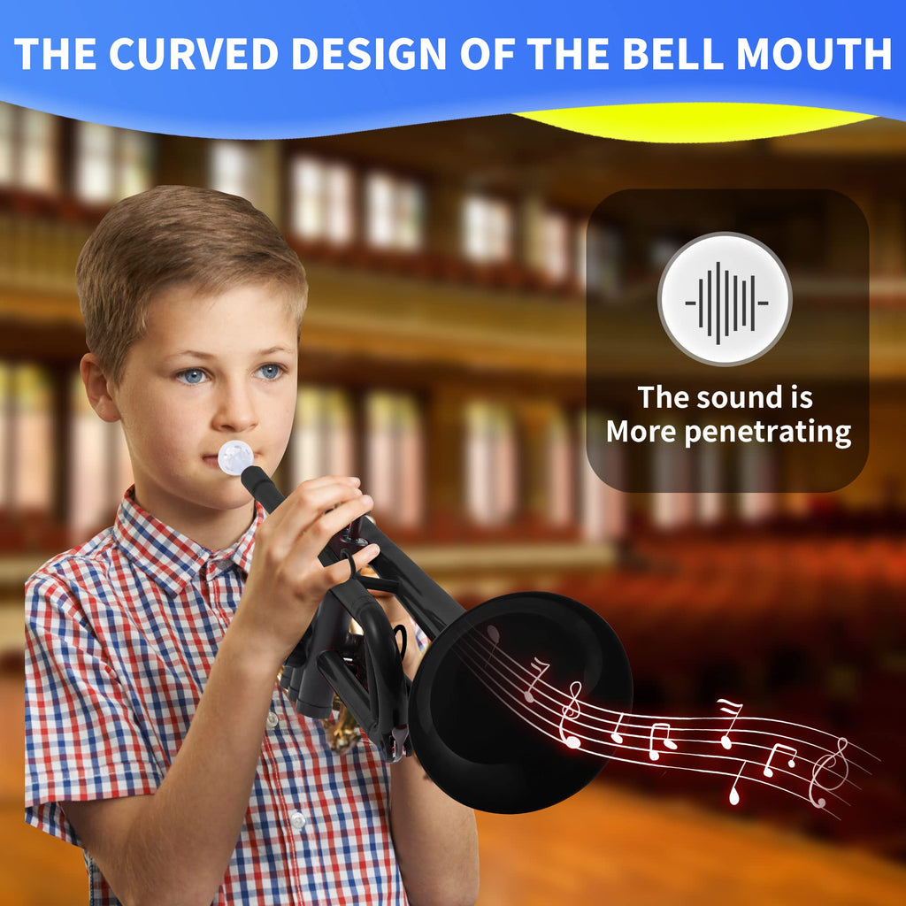 Plastic Trumpet Black L248