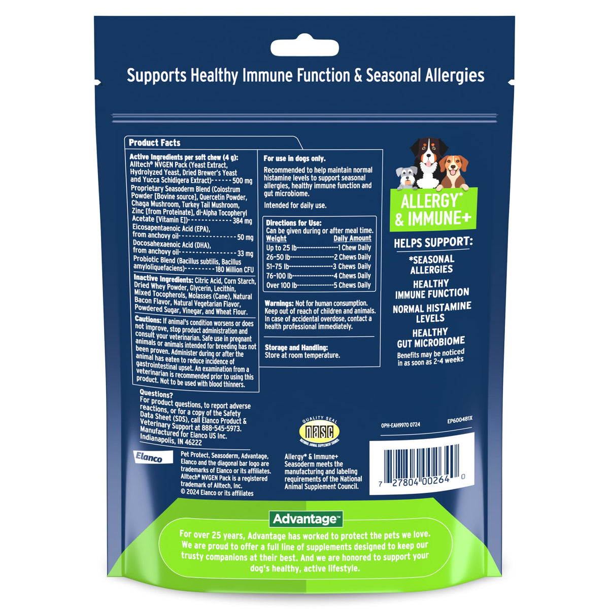 K9 Advantix II Small Dog 2-Mo Supply 60 Count F68953