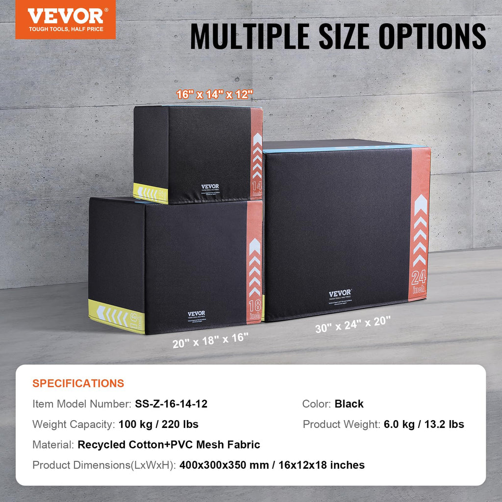 3 in 1 Plyometric Jump Box Q297669