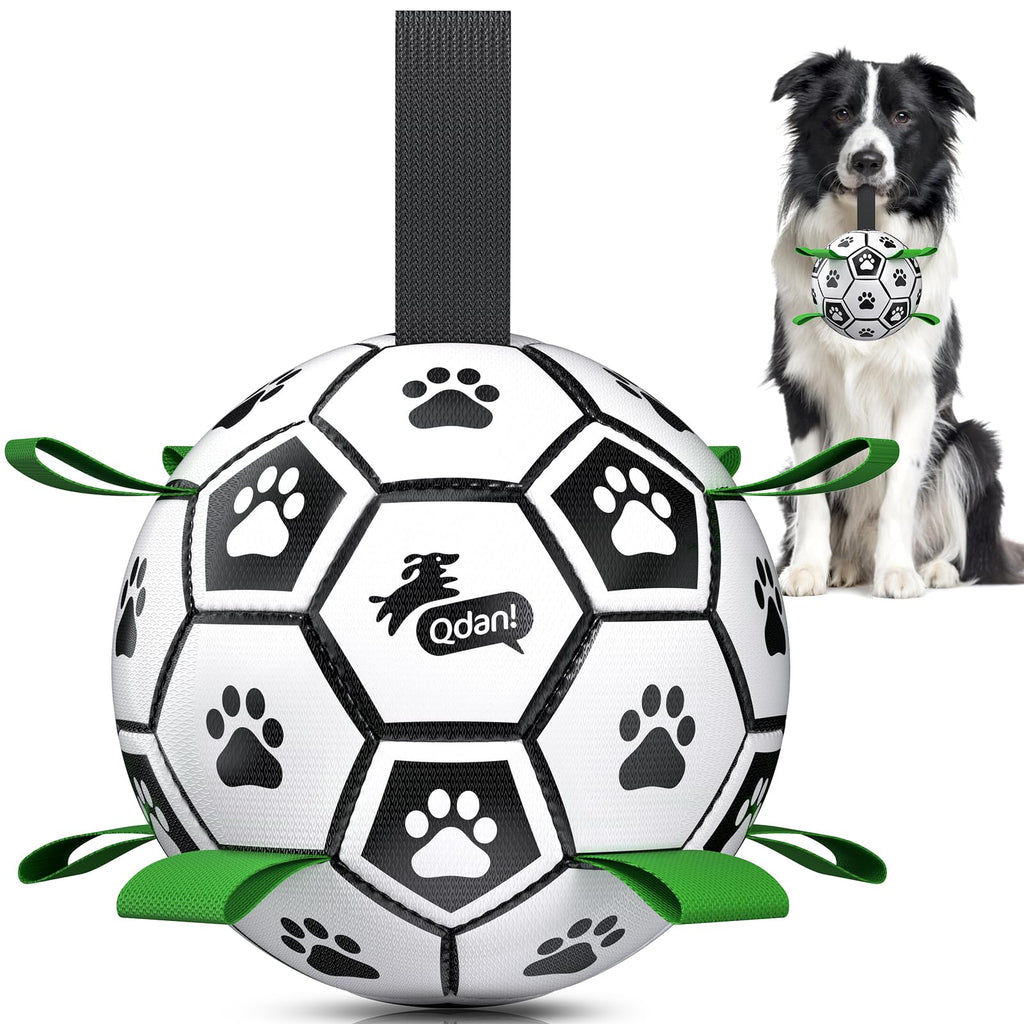 6 Inch Dog Soccer Ball with Straps N55784
