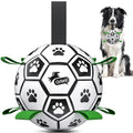 6 Inch Dog Soccer Ball with Straps N55784