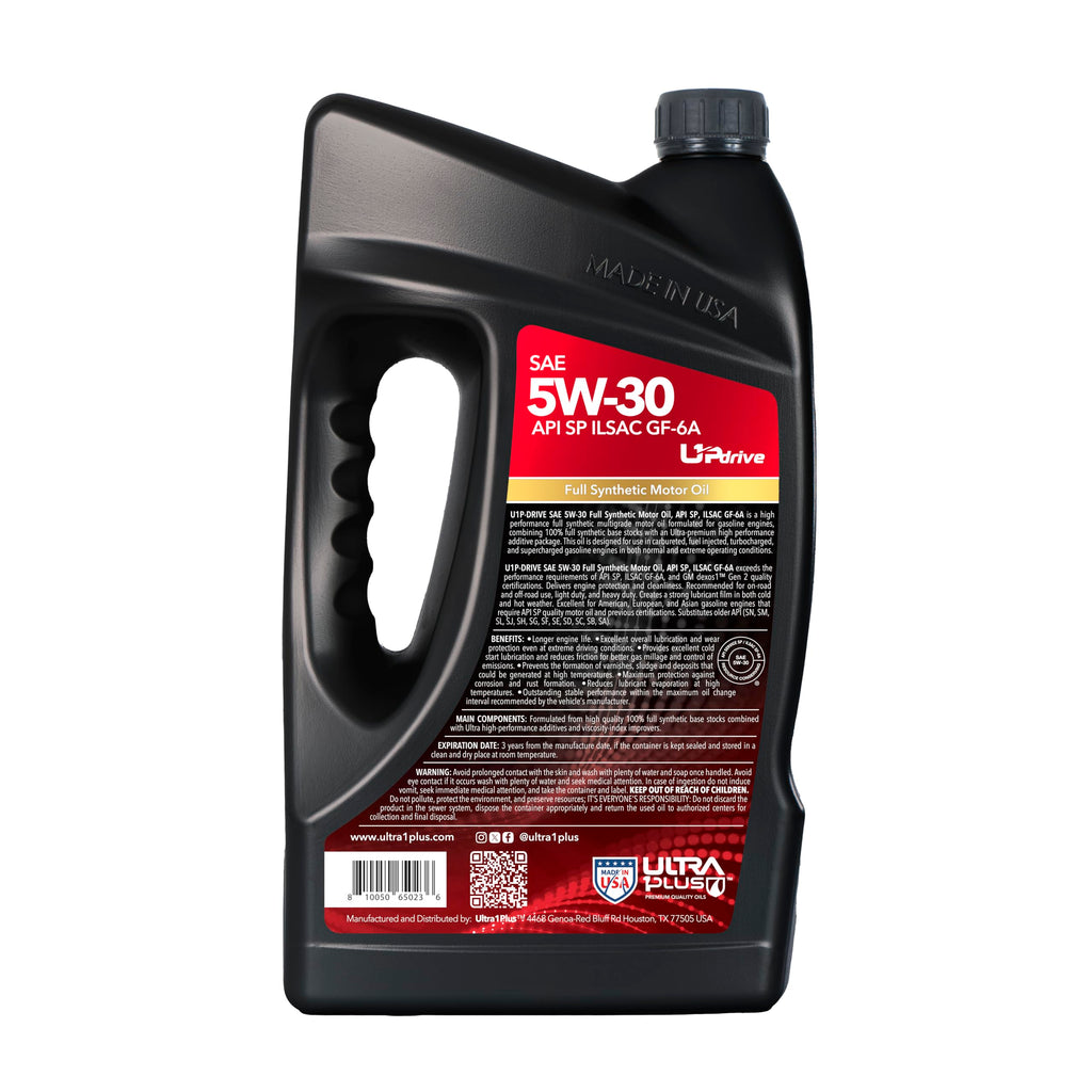 5W-30 Full Synthetic Motor Oil 5 Quart W669