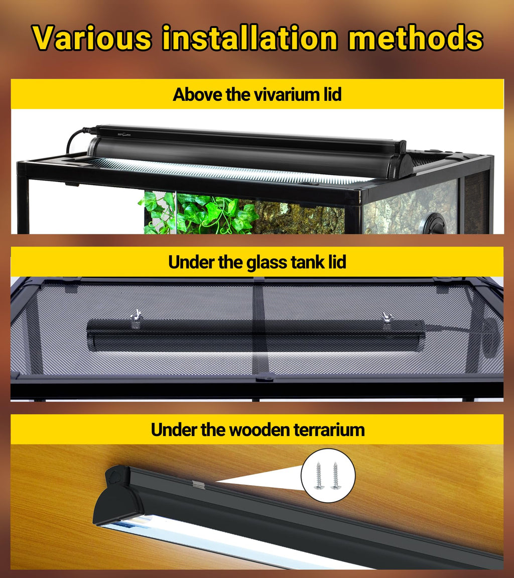 18W Reptile Lighting Combo Kit 24inch N2531