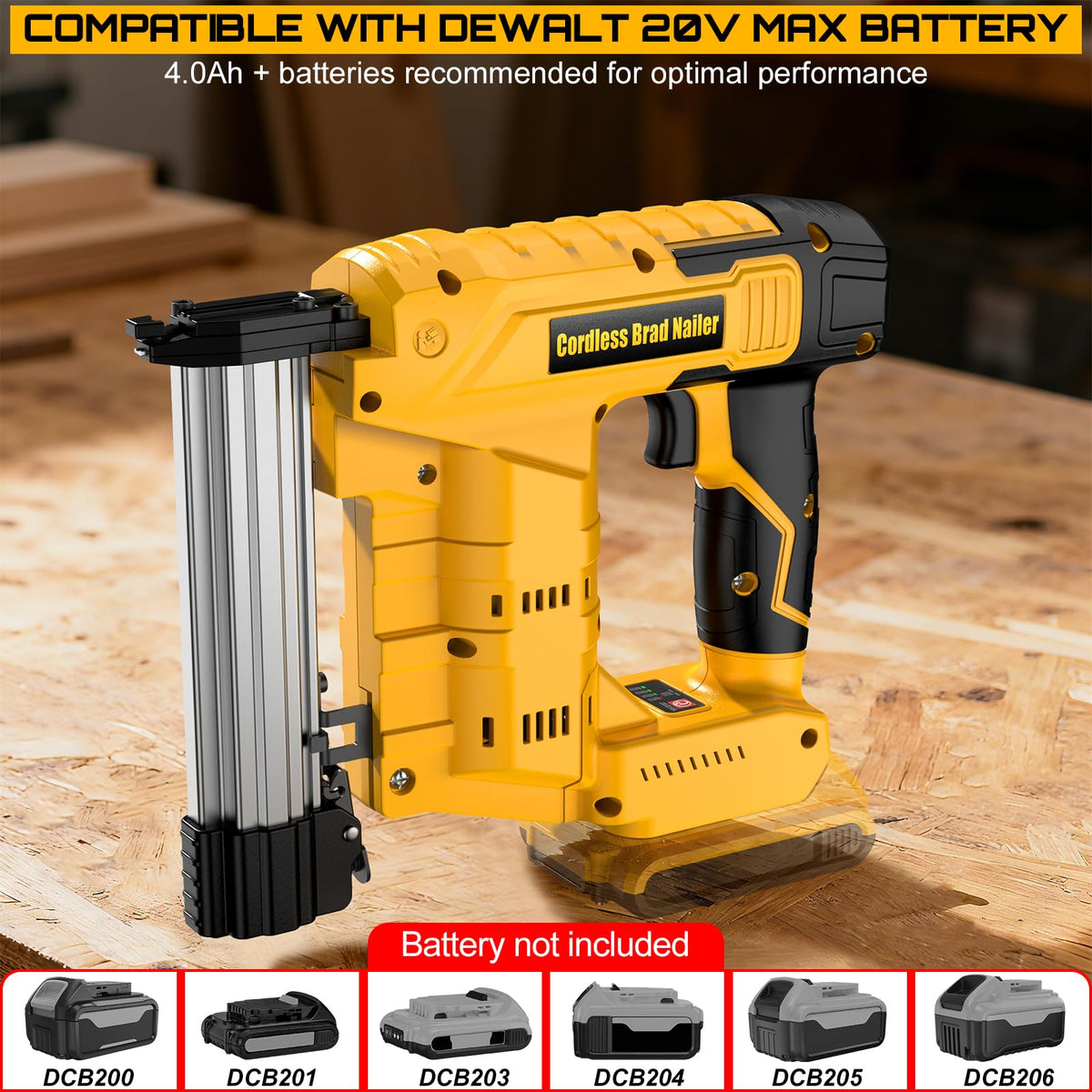 18 Gauge Cordless Brad Nailer & Staple Gun O879445