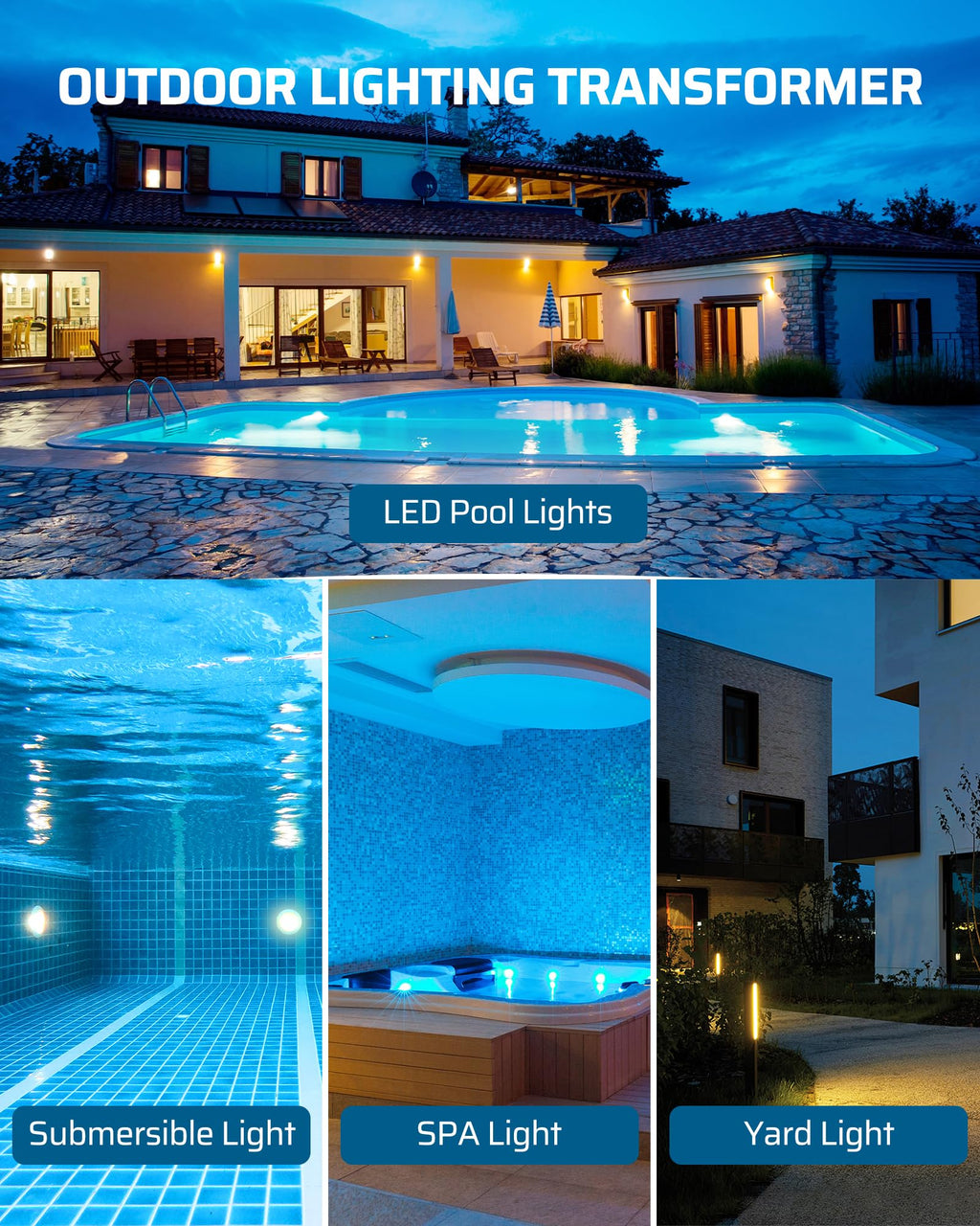 200W Low Voltage Pool Transformer T673505