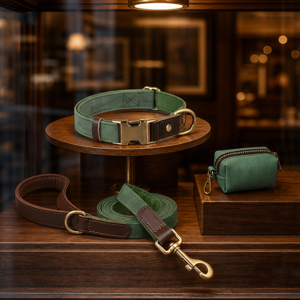 PU Leather Dog Collar U3436