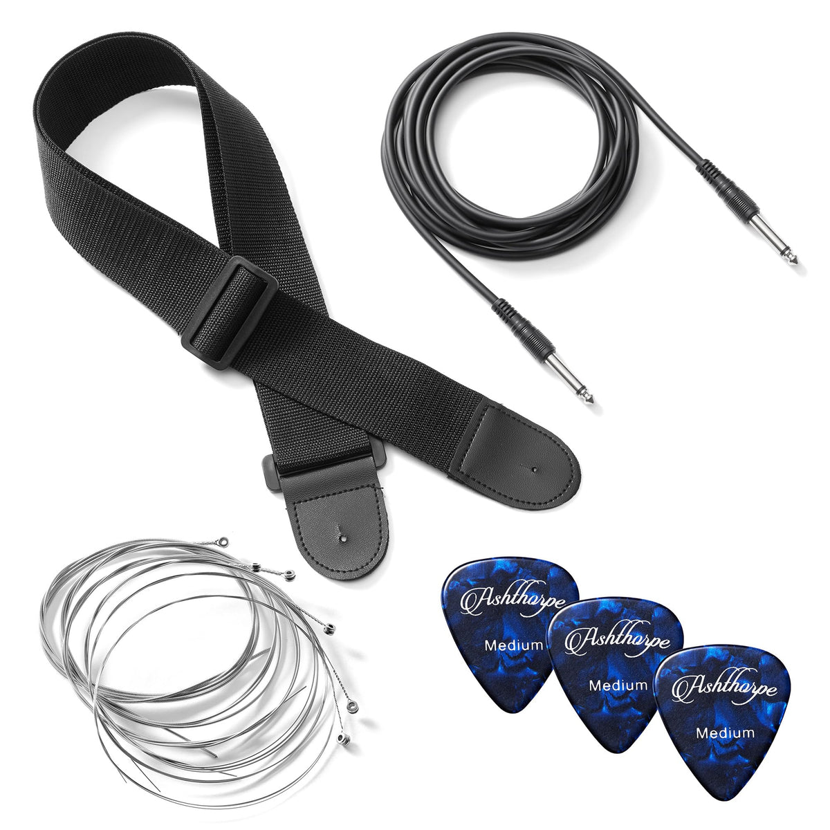 30-inch Kids Electric Guitar Beginner Kit with Amplifier, Blue P4384