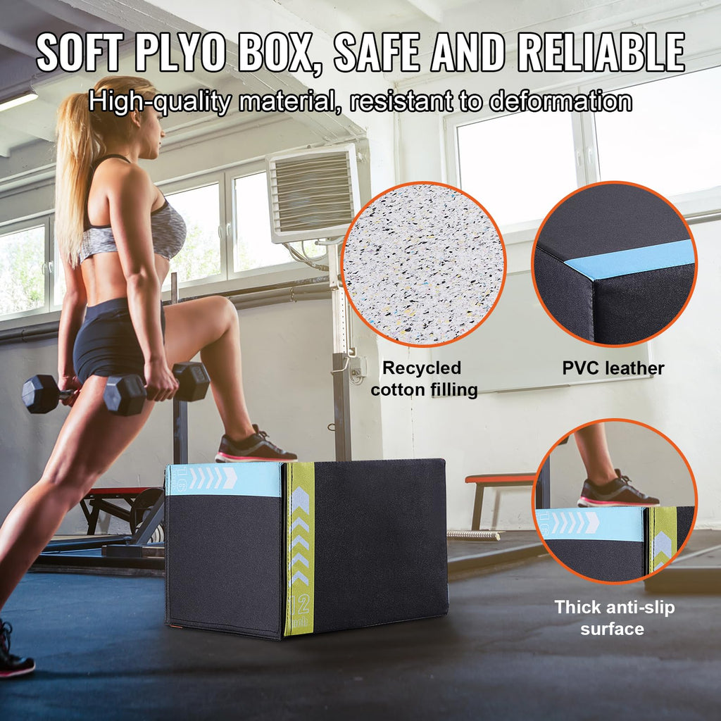 3 in 1 Plyometric Jump Box Q297669