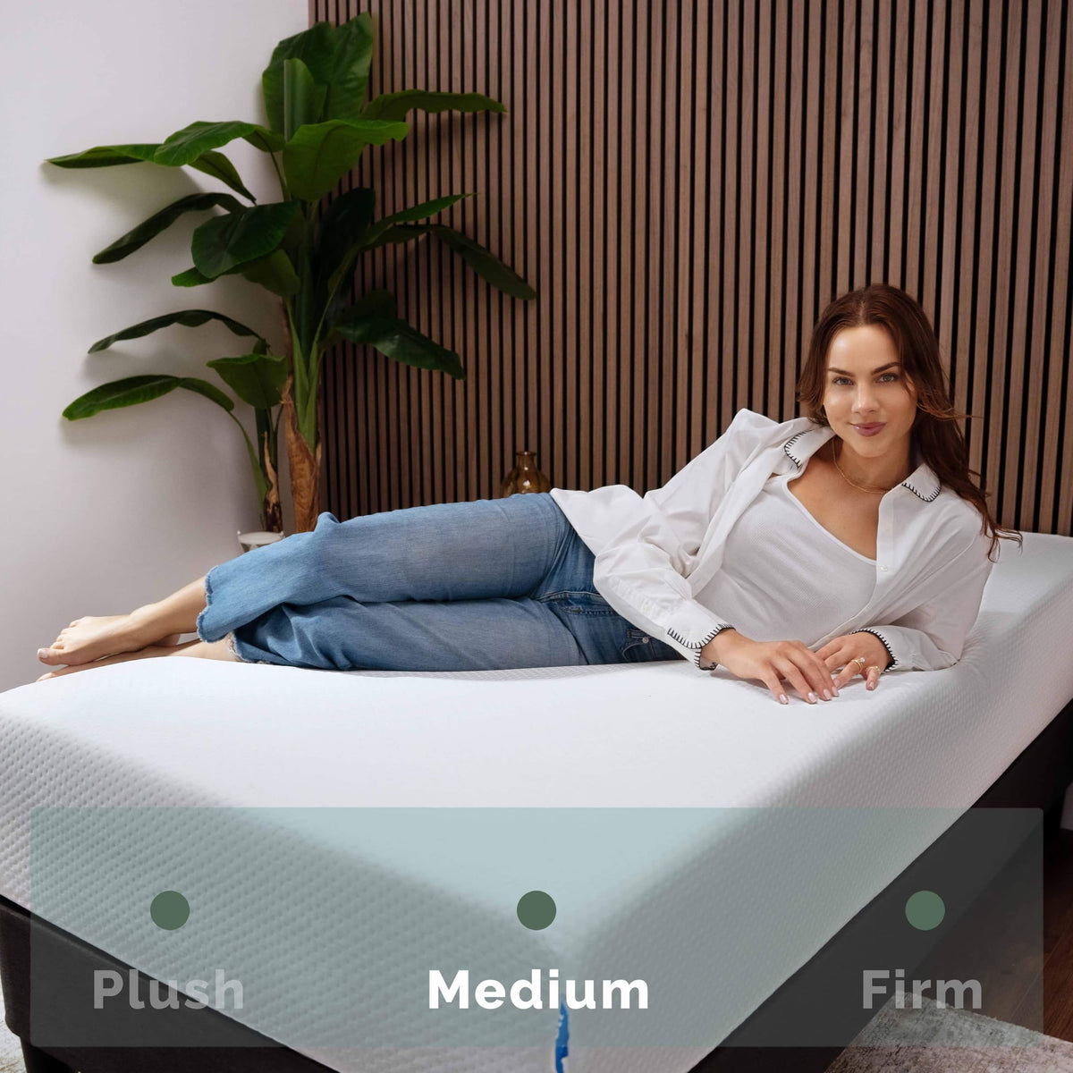 Green Tea 8 Inch Cooling Graphite Memory Foam Twin Mattress K89732