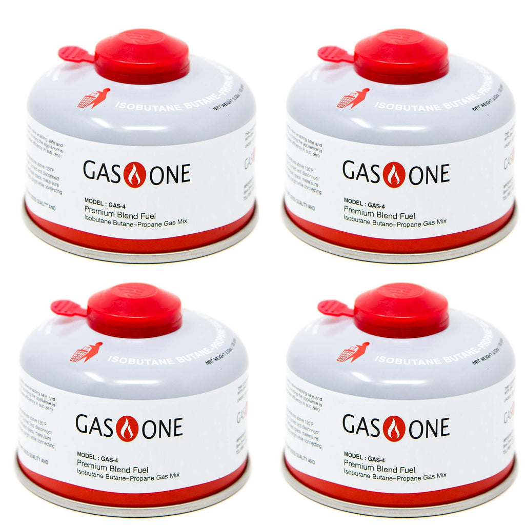 Camping Fuel Isobutane Fuel Canister 100g 4 Pack V528