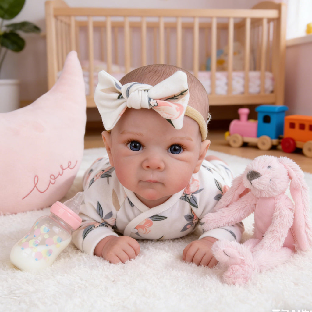 20 Inch Lifelike Reborn Baby Dolls Girl with Poseable Body X268