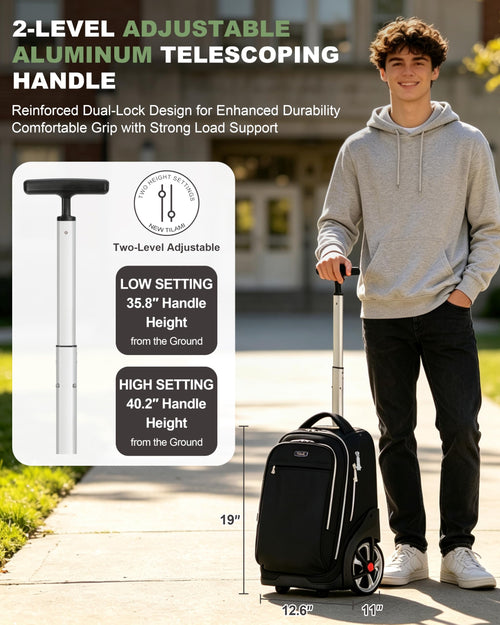 19 Inch Rolling Backpack L20921