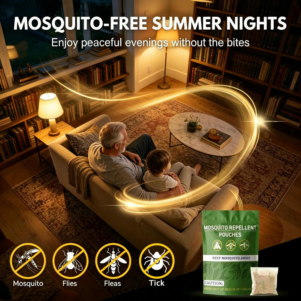 Natural Mosquito Repellent 10 Pouch Z9004