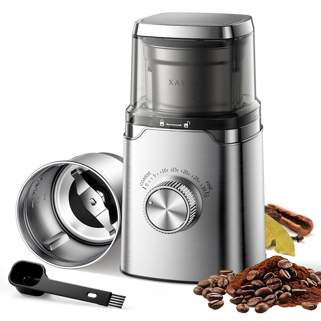 Electric Blade Coffee Grinder with Removable Stainless Steel Bowl A21552