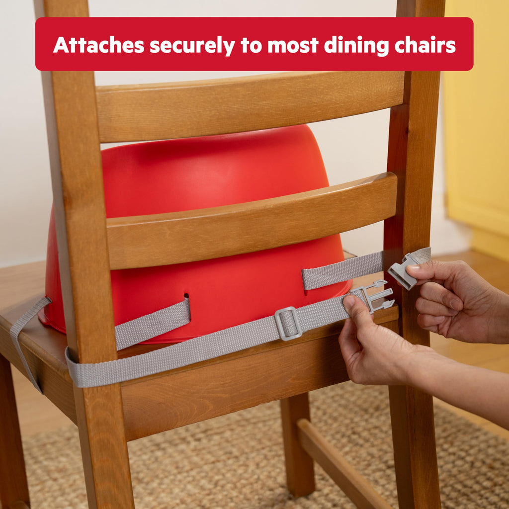 Easy-Clean Baby Booster Feeding Chair with 3-Point Harness S991