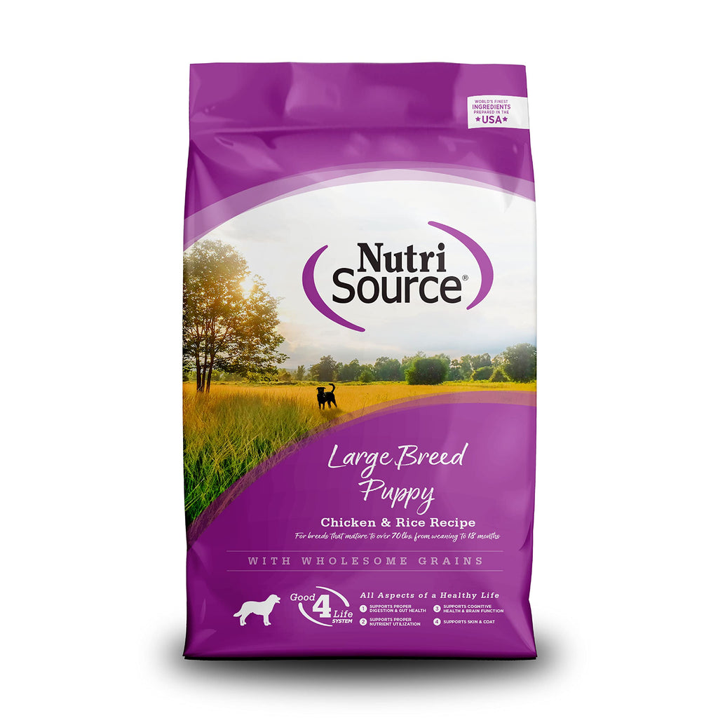 Large Breed Puppy Chicken & Rice Dry Dog Food 26 lb H636403