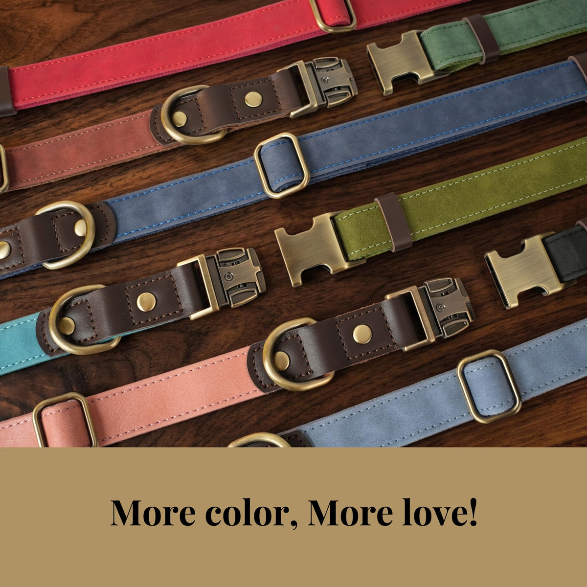 PU Leather Dog Collar U3436