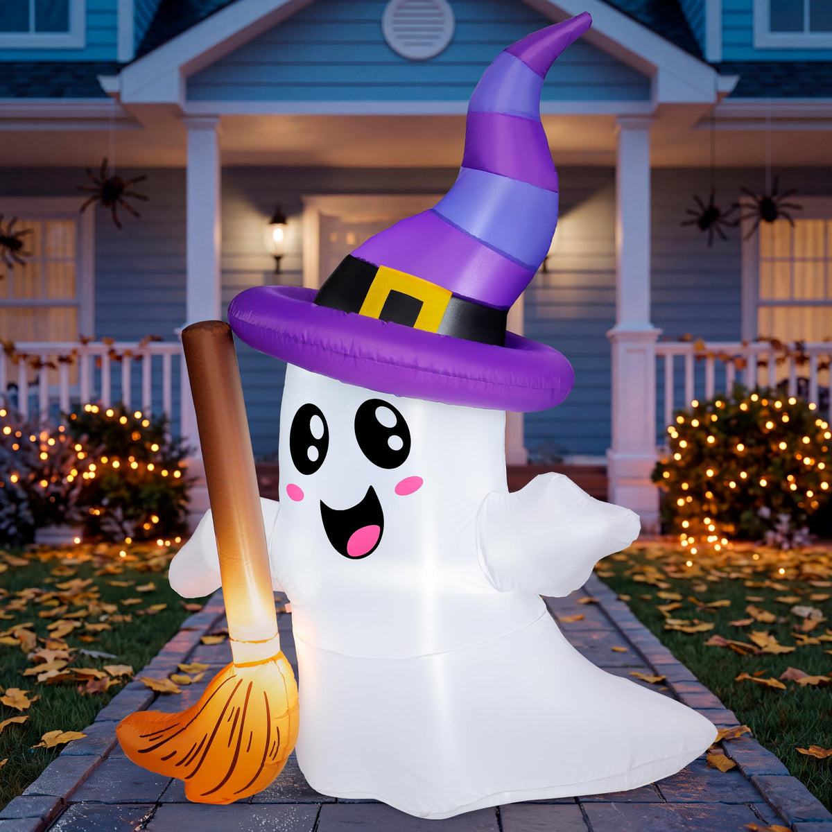 Halloween Inflatables Ghost Outdoor Decorations with LED G980