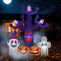 8FT Halloween Inflatables Tree with LEDs H9156