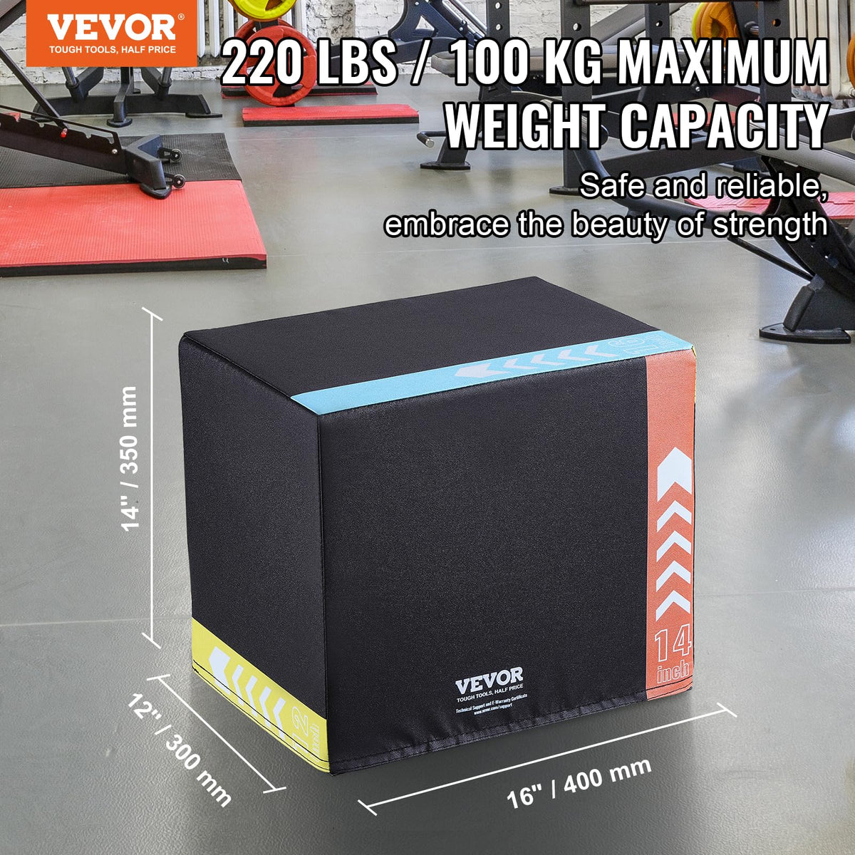 3 in 1 Plyometric Jump Box Q297669