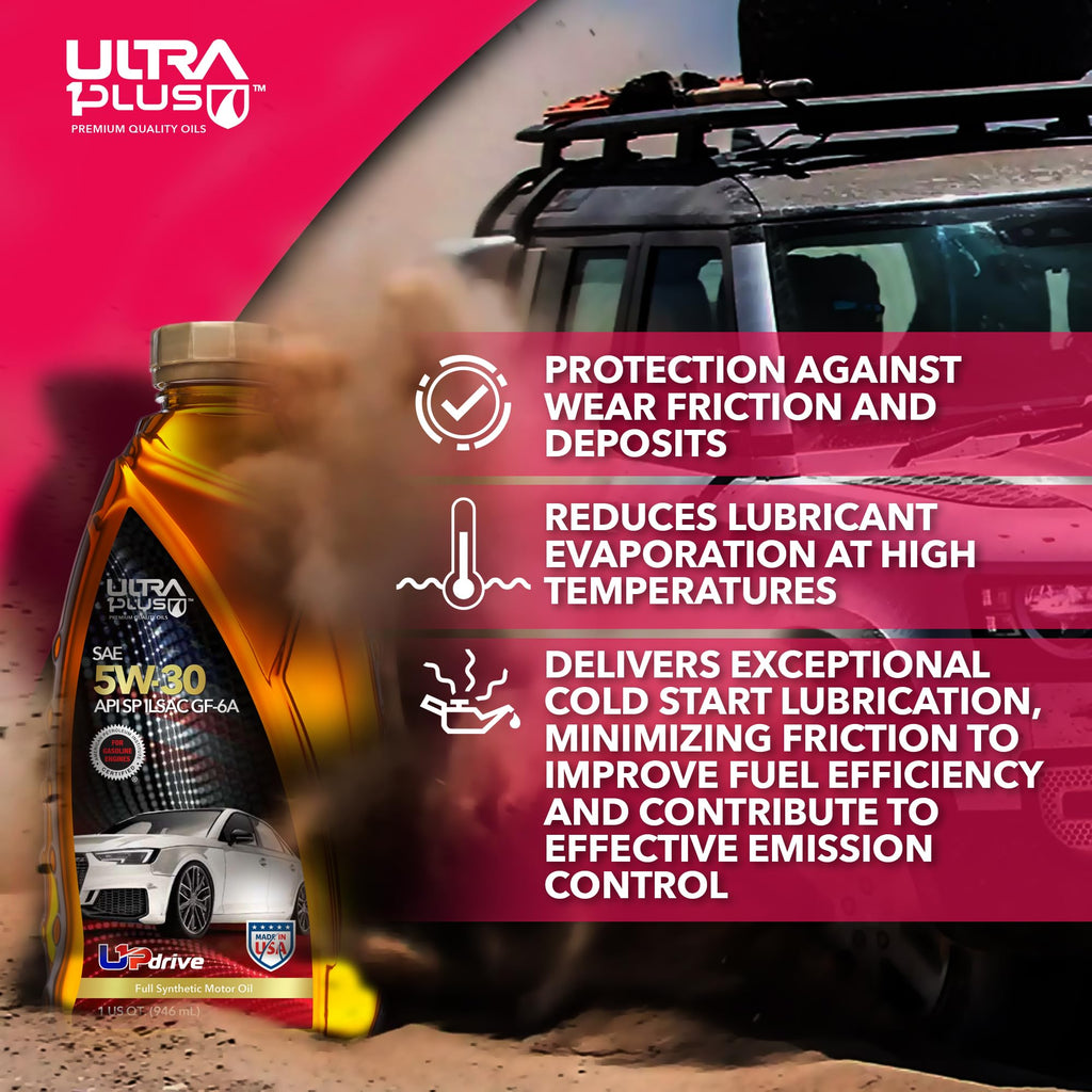 5W-30 Full Synthetic Motor Oil 5 Quart W669