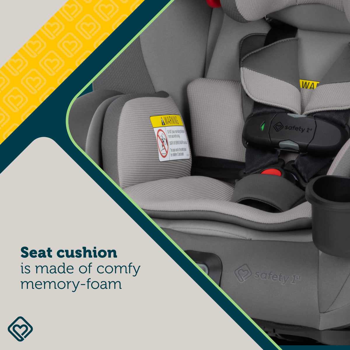 4-in-1 Convertible Car Seat, 5-100 lbs I539145