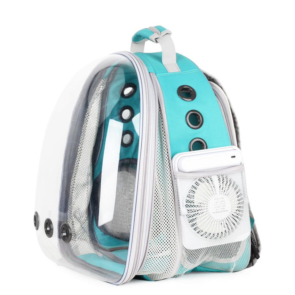 Expandable Cat Backpack with Mini Fan W912