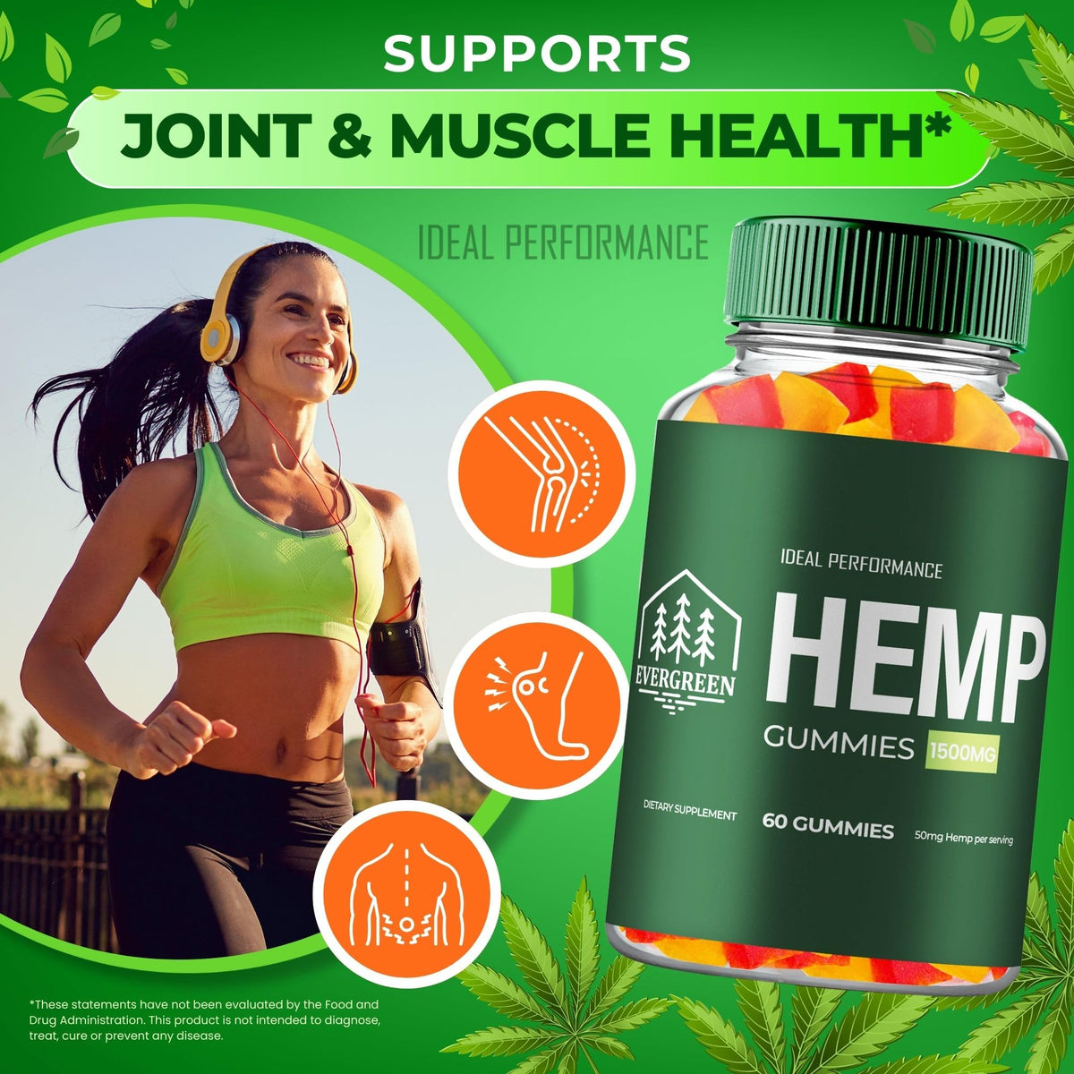 Maximum Strength All Natural Hemp Gummies 5 Pack T586801