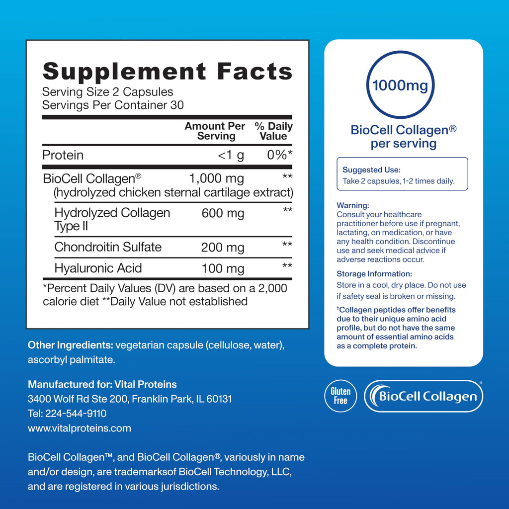 Collagen Complex 60 Capsules Q41774