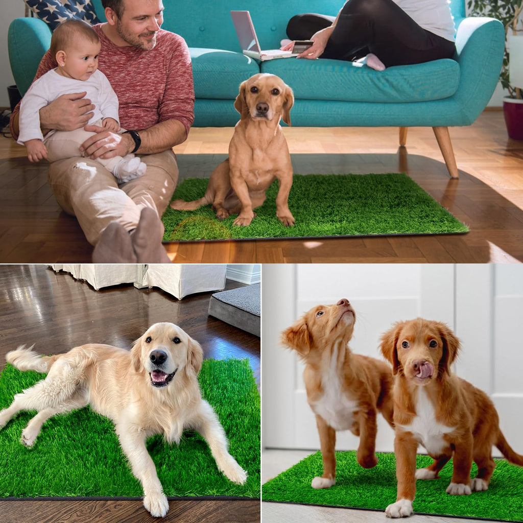 32" x 24" Washable Reusable Artificial Grass Pee Pads D56238