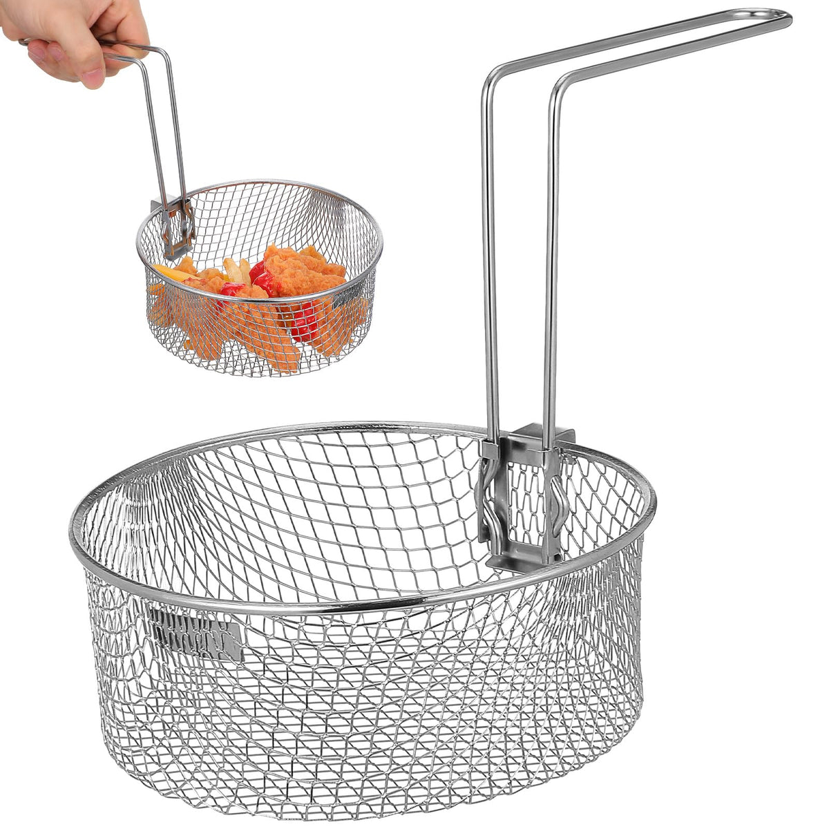 Deep Fryer Basket with Handle Q375406