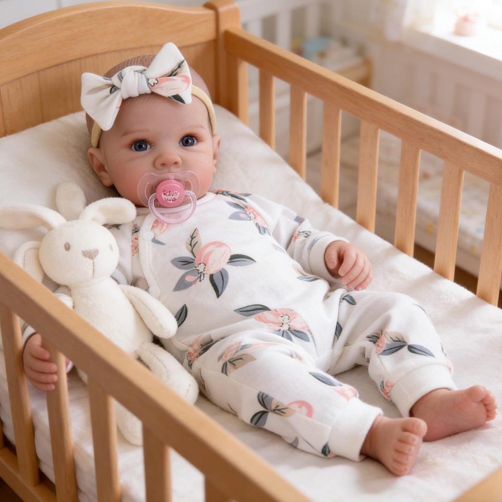 20 Inch Lifelike Reborn Baby Dolls Girl with Poseable Body X268