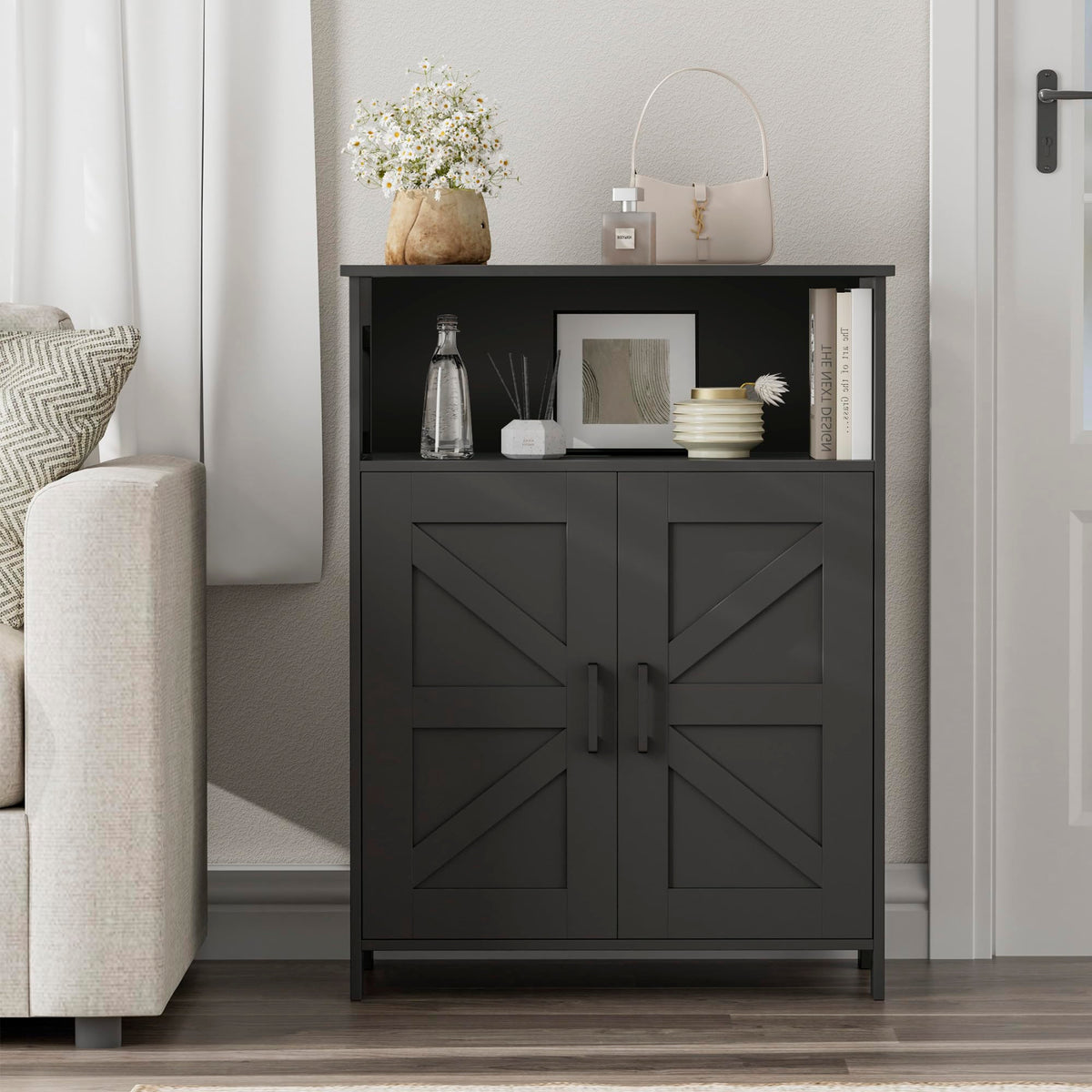 Bathroom Storage Cabinet with Doors U4609