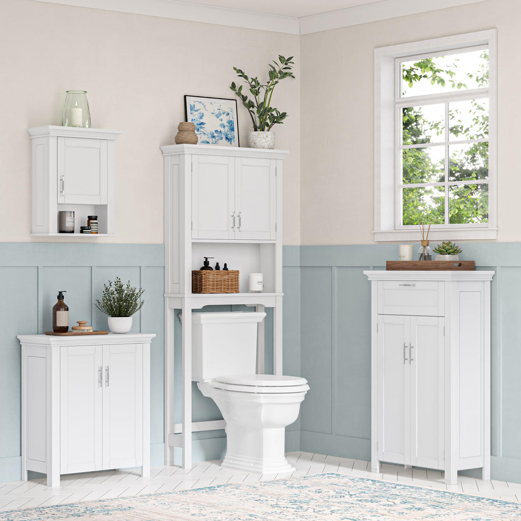 White Wall Mount Medicine Cabinet C65818