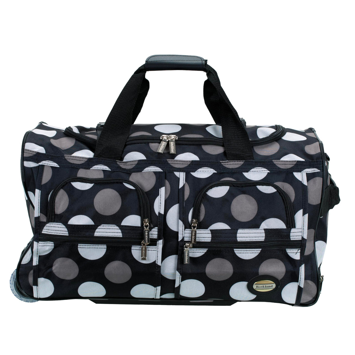 Rolling Duffel Bag, Black, 22" M3343
