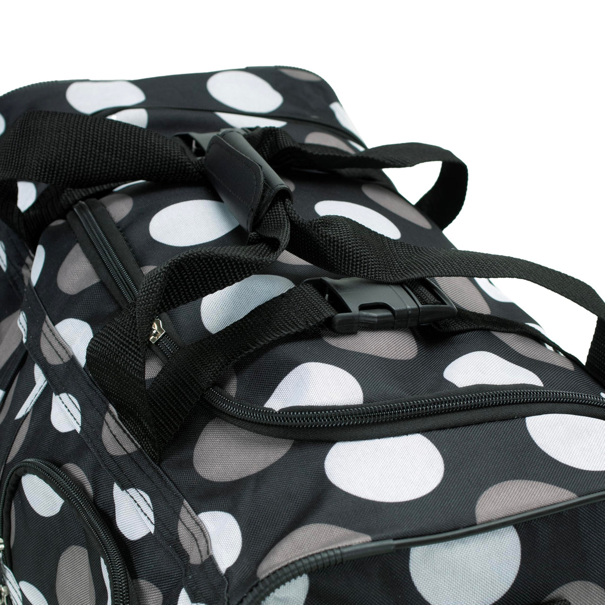 Rolling Duffel Bag, Black, 22" M3343