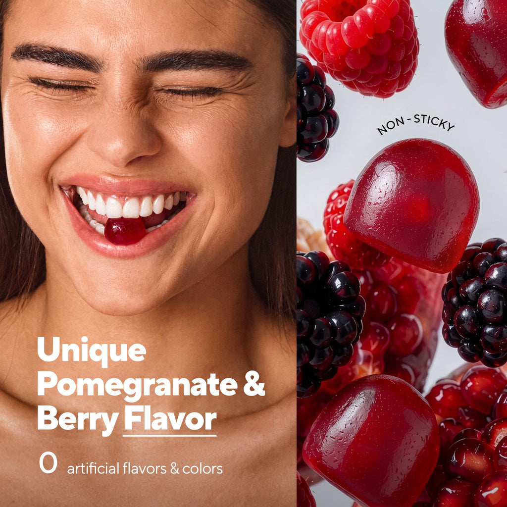 Beet Root Gummies with CoQ10, Grape Seed, Vitamin C, B12 & B3 A595869